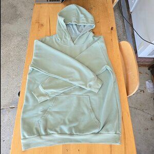 Unisex Light Green/Blue Hoodie